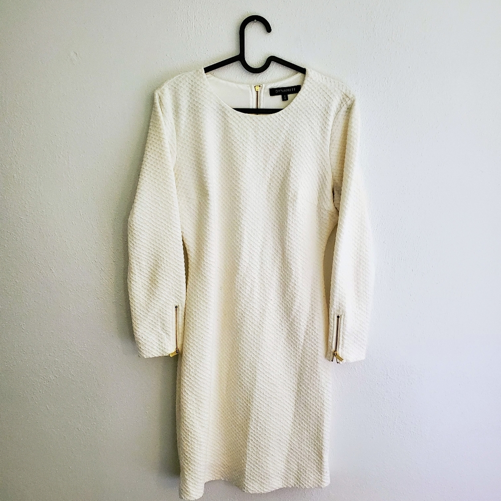 Cream Dress
